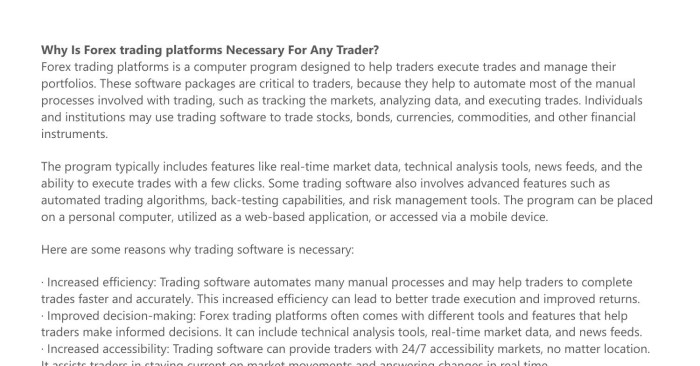 Trading forex