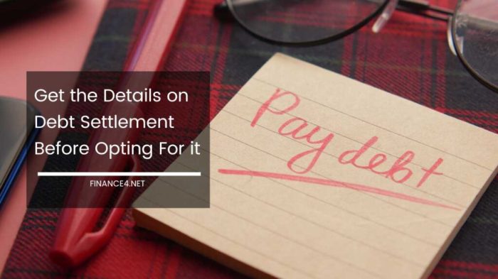 Debt settlement